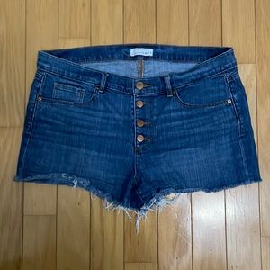 LOFT Ann Taylor Jean Shorts sz 31/12